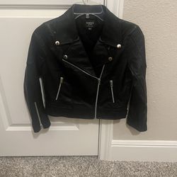 Bardot Junior Youth Size 10 Leather Jacket