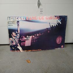 Jimi Hendrix Promotional Poster 