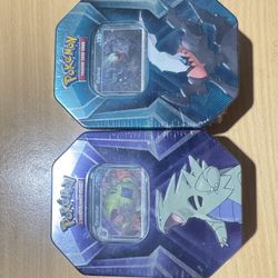 Pokémon Tins New/sealed