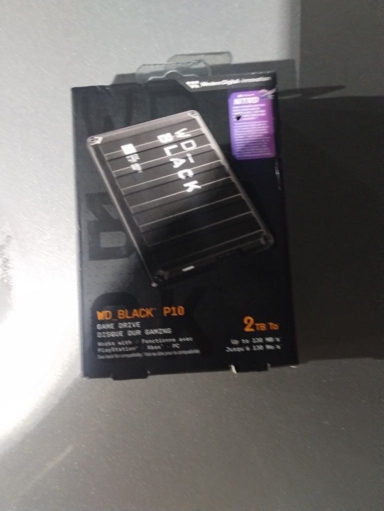 WD BLACK P10 GAME DRIVE 2tb
