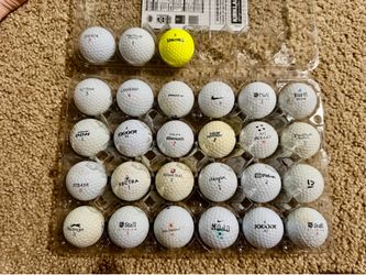 Used and new golf balls great condition