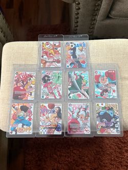 One Piece x Round1 English Promo Card Complete Set