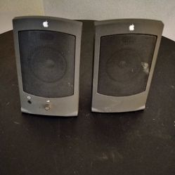 Vintage Apple Speakers