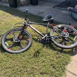 BICYCLE, MACK MONGOOSE; cross streets are Arapaho & Waterview