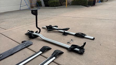 Audi roof rack and bike racks