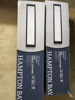 (2) Hampton Bay Led Vanity Fixtures