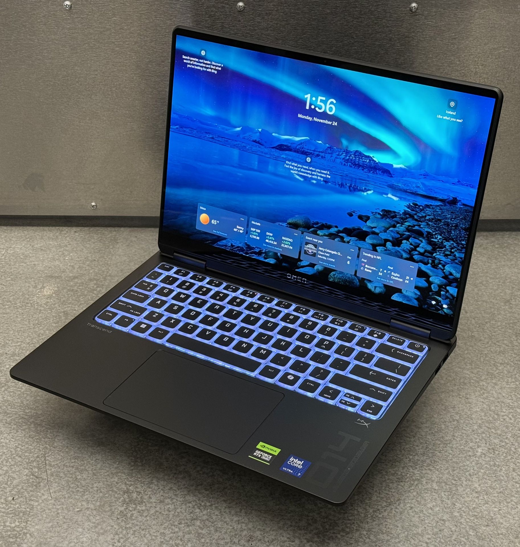 HP OMEN Transcend 14 β 3K OLED / Intel Ultra 7-255H / RTX 5060 / 32GB / 1TB