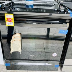 🔥🔥30” Whirlpool Slide In Range 