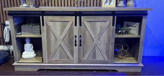 farmhouse tv stand