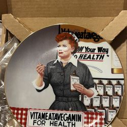 I love Lucy collector plate
