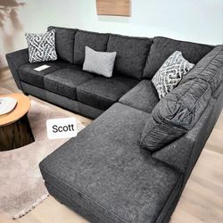 Brand New 🔥 Sectional Couch L Shape Living Room Furniture Cheap Sofa Set Loveseat Ottoman Color Options Available 