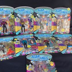 Star Trek The Next Generation Action Figure Collectibles (Individually Priced)