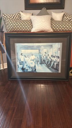 Barber Shop Painting