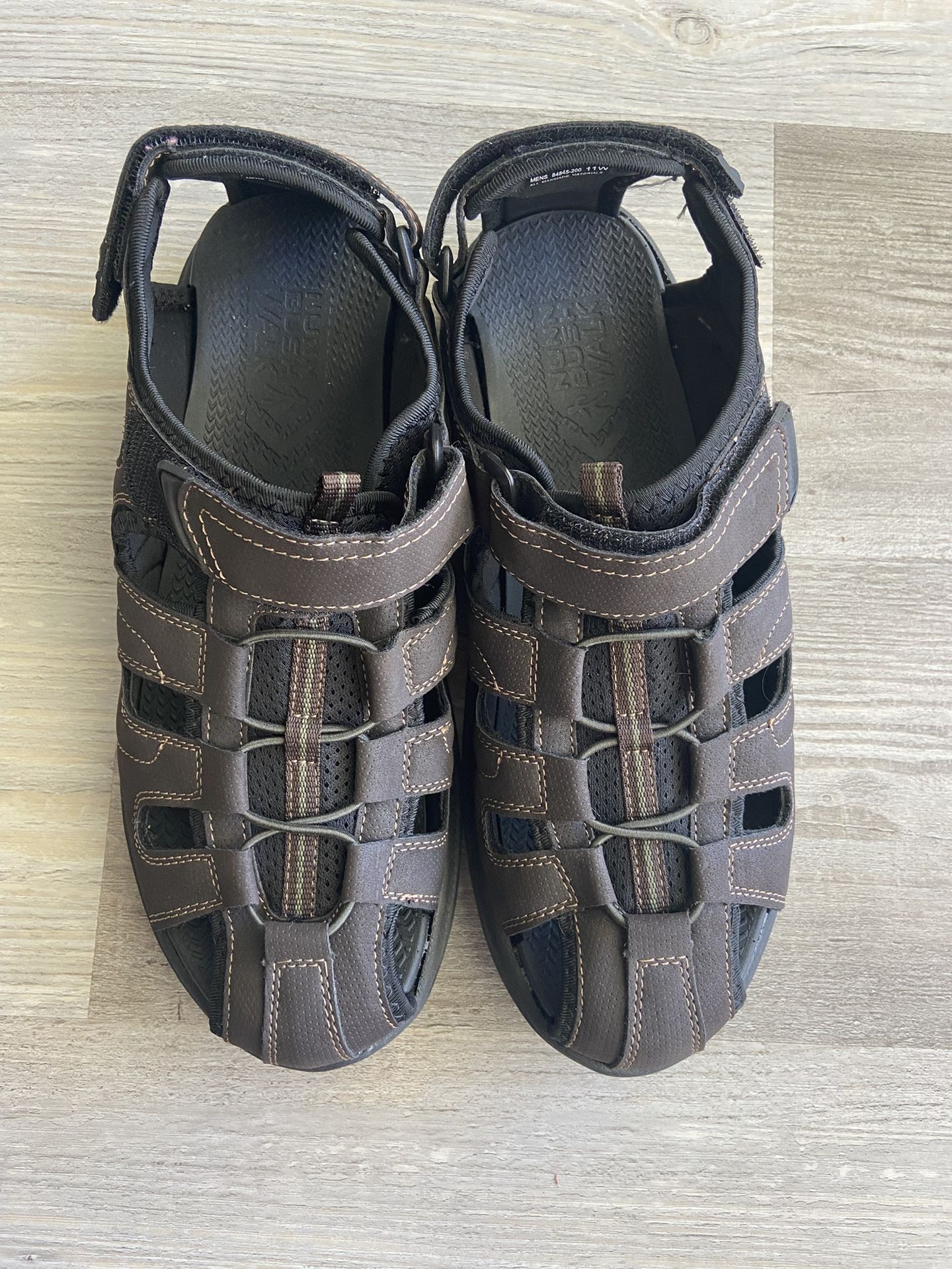 Nunn Bush Mens Outdoor Sandal Brown Size 11 W