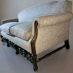 Antique Jacobbean Style Couch Sofa