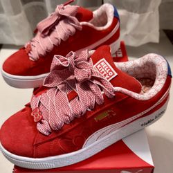 Women's Hello Kitty x Puma Wmns Suede XL Size 8
