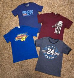 GUYS SIZE MEDIUM RACING TSHIRTS 