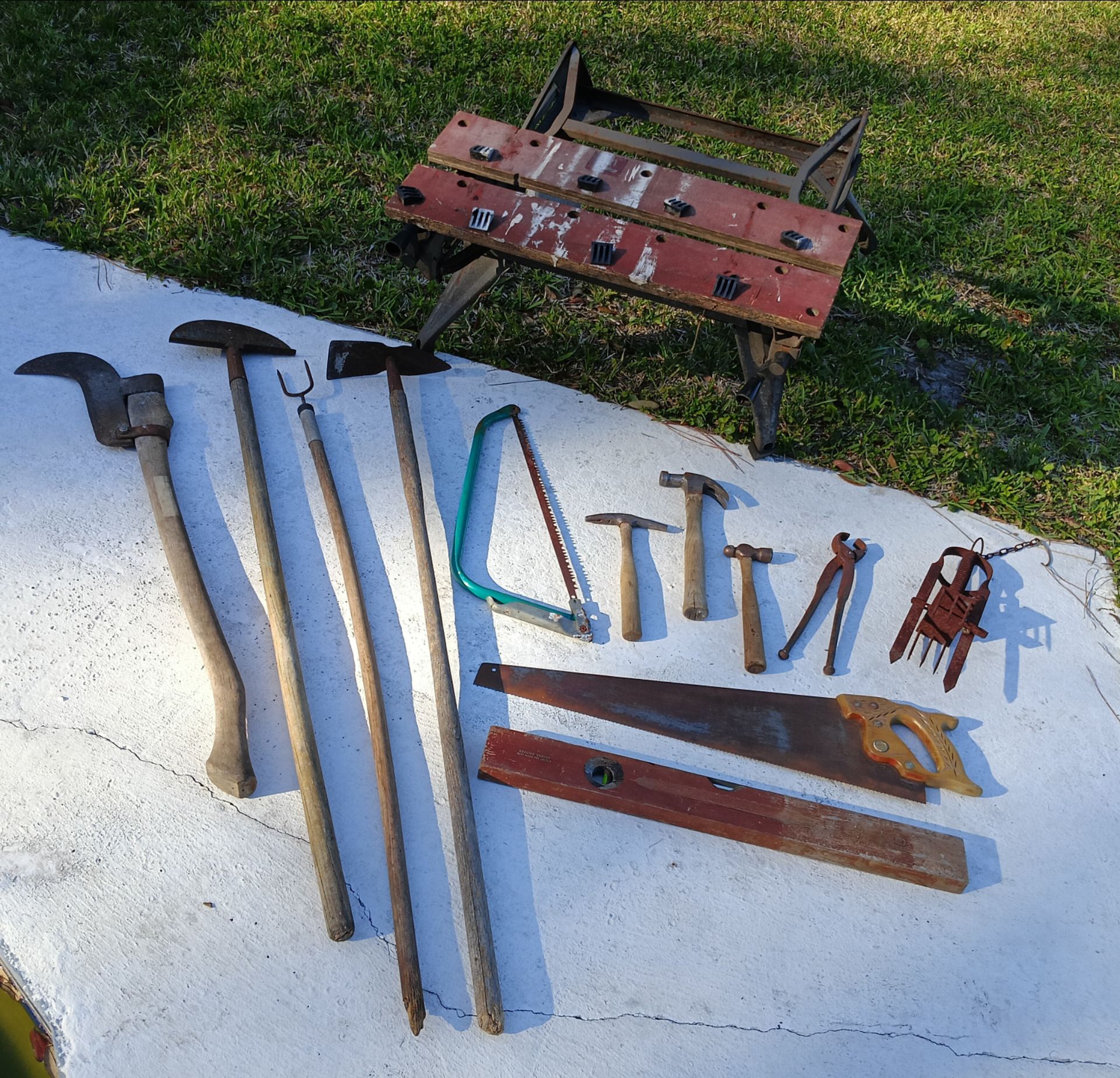 Lot of Vintage and antique tools
