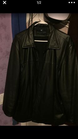 Kenneth Cole Reaction leather jacket