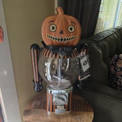 Pumpkin Gumball Machine Vintage Halloween