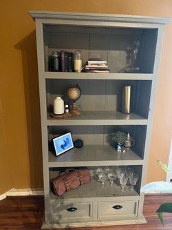 Solid Wood Entertainment Center / Storage Cabinet – Rustic Farmhouse Style $150 each obo