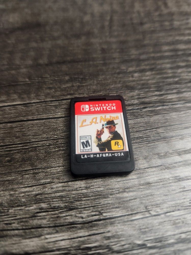 LA Noire Nintendo Switch