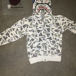 A bathing ape Double hoodie