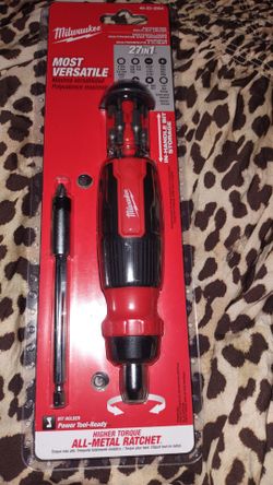 Milwaukee 27 in 1 multi bit screwdriver
