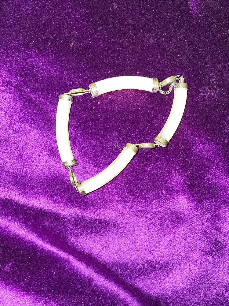 Vintage Chinese Shell Bracelet