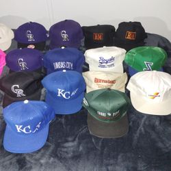 Baseball Hat Lot