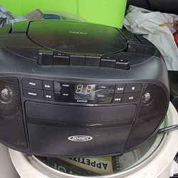 Jensen Boombox Cd Tape