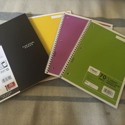 4 Notebooks