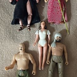 Vintage Raiders of the Lost ark Figures Lot
