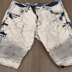 Denim shorts, designer size 36 good condition