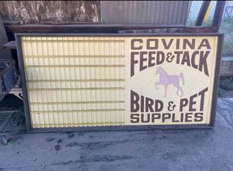 Vintage Retro Marquee Sign / Changeable Letter Board with Letters