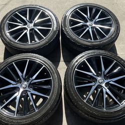 18” New Camry Factory Wheels Original With Used Tires 