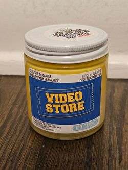 Video store scented candle