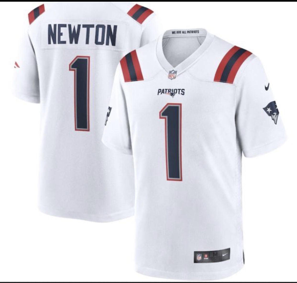 New England Patriots #1 Newton Jersey