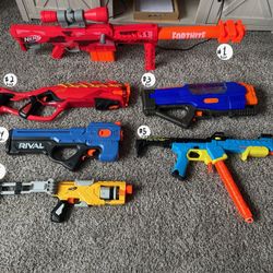 Nerf Gun Lot
