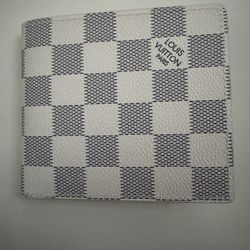 Louis Vuitton White Grid Wallet