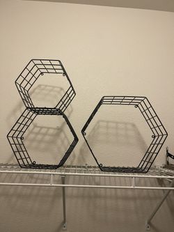 Hexagon Shelves
