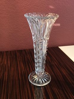 CUT CRYSTAL VASE