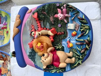 Winne the Pooh wall decor plates