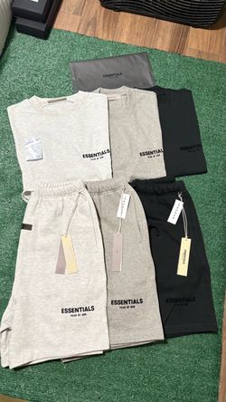 Fear of God Essentials T-Shirts and Shorts Bundle