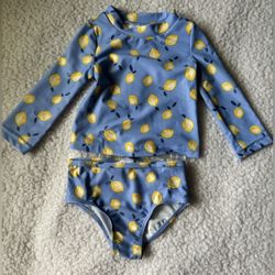Brand New With Tag Carters Baby Lemon Swim Wear