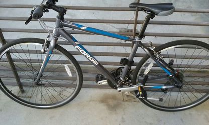 Forge road bike new. Target item still has barcode tag. Obo