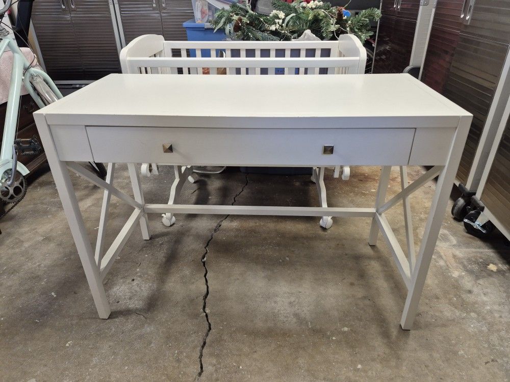 White desk by Threshold (Target)