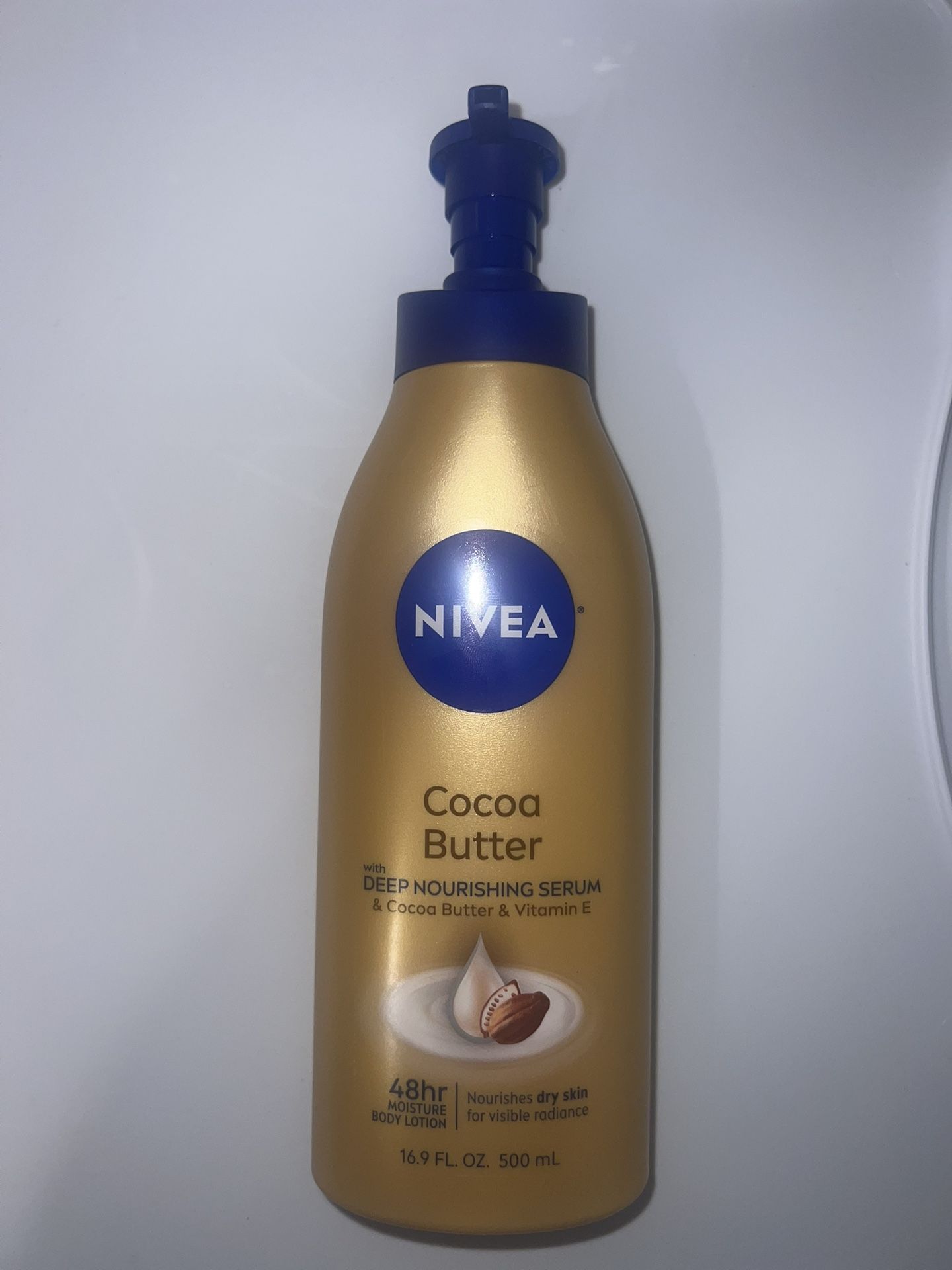 NIVEA Cocoa Butter Body Lotion for Dry Skin - 16.9 fl oz