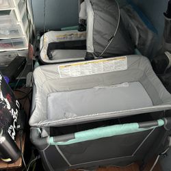 Baby Trend Pack And Play With Removable Change Table And Bassinet