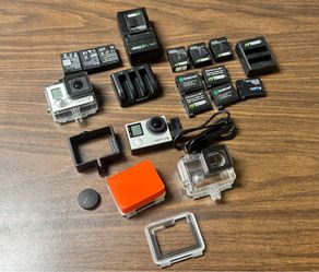 GoPro hero 3+ and Hero 4